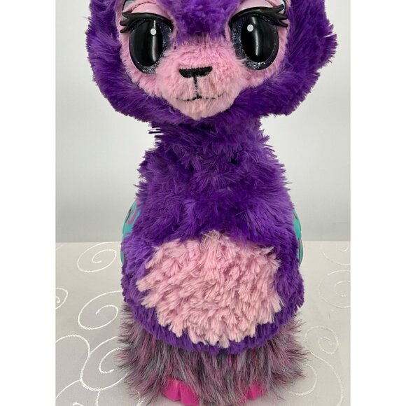 Hatchimals Llamacorn Purple Plush Interactive Toy Nec Extend Light-Up Features 1 - Picture 3 of 8